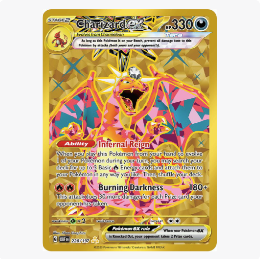 Charizard ex - 228/197 - SV03: Obsidian Flames (OBF)