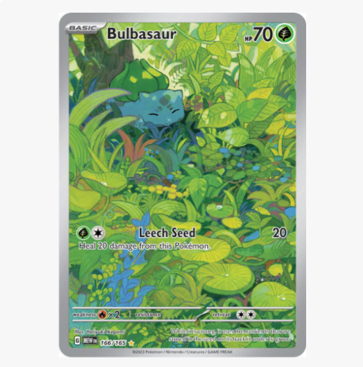 Bulbasaur - 166/165 - SV: Scarlet & Violet 151