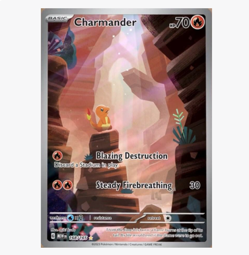 Charmander - 168/165 - SV: Scarlet & Violet 151